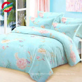 cheap price 100% cotton printed cover bedding sheet set for home